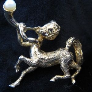 Vintage Centaur Brooch
